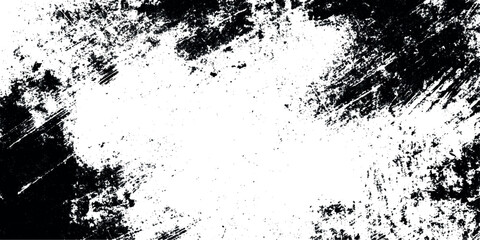 grunge texture overlay illustration design black and white distressed texture background.