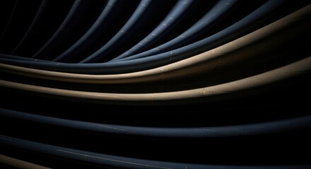 Premium abstract drapery evoking trust and stability, ideal for banking and finance visual branding