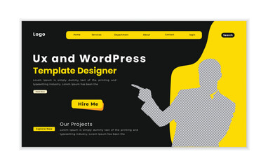 Ux and WordPress template designer for your company