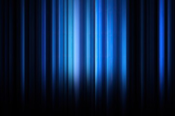 Abstract vertical streaks of luminous blue and teal against a dark background, light patterns