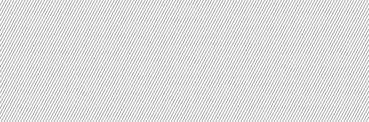 Horizontal line pattern. From thin line to thick. Parallel stripe. Black streak on white background. Straight gradation stripes. Abstract geometric patern.