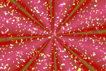 abstract background of colorful dots