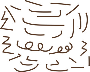 Hand Drawn Doodle Lines and Scribbles | Organic Vector Design Elements for Backgrounds and Patterns