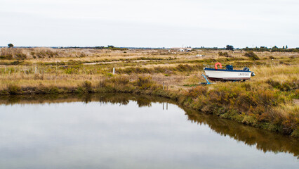 Paysages de l'île de Ré, par temps couvert