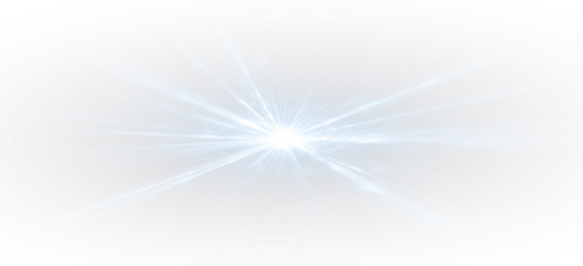 PNG sparkles and glowing stars. Bright white burst with magical lens flare and glitter overlay. Festive abstract background for celebration or holiday vector design