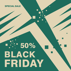 Banner template black friday,vector illustration, graphic design.for soscial media.