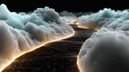 Illuminated Cloud Data Path