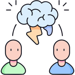 Brainstorming Sticker