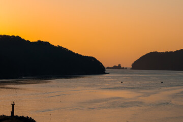日本周遊　東北行脚　釜石唐丹の夜明け