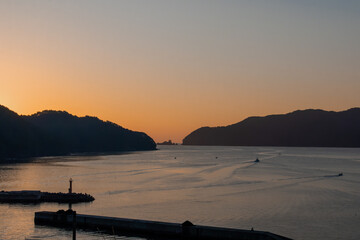 日本周遊　東北行脚　釜石唐丹の夜明け