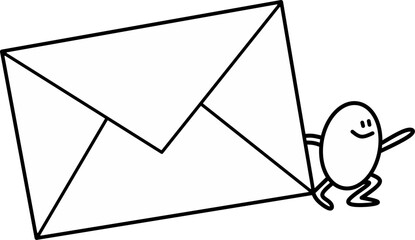 envelope with letter 