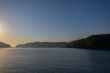 日本周遊　東北行脚　釜石唐丹の夜明け