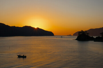日本周遊　東北行脚　釜石唐丹の夜明け