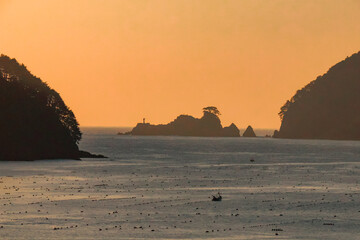 日本周遊　東北行脚　釜石唐丹の夜明け