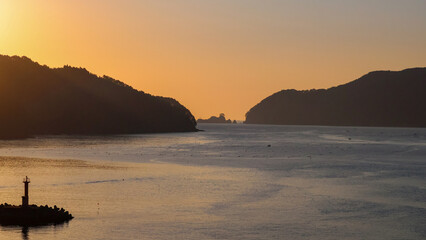 日本周遊　東北行脚　釜石唐丹の夜明け