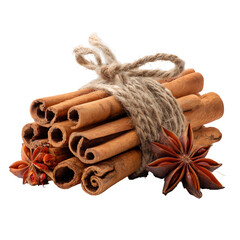 Cinnamon sticks and star anise