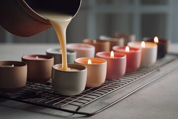Small-Batch Candle Pouring (product + process)