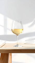 glass of white wine