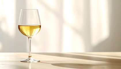 glass of white wine