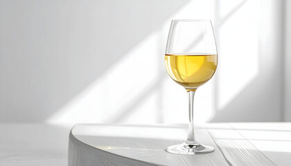 glass of white wine
