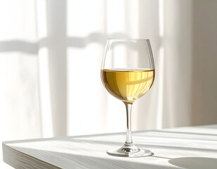 glass of white wine