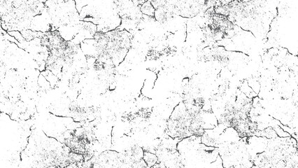 Rough monochrome pattern, high-contrast photocopy effect, vector illustration. Ground distress texture, cracked ground. 