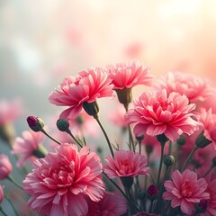 pink chrysanthemum flowers
