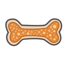 Osteoporosis. bone disease concept. vector illustration