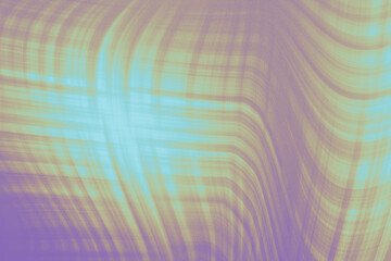 Bright aqua cross light bends through mauve bands, creating a layered, airy motion backdrop with gentle texture and depth.