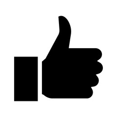 Thumbs up icon : versatile linear style icons for approval and likes