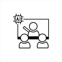 AI Teacher Icon
