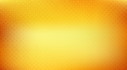 Warm gold gradient background featuring subtle, patterned circles that create a vintage halftone effect, giving a soft, textured appearance with smooth color transitions