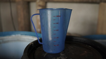 Paddle Wheel Aerator in a Fish or Shrimp Pond