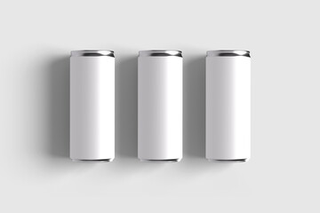 Soda can blank mockup