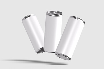 Soda can blank mockup