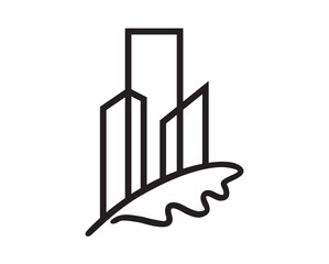 3d rendered illustration of a ladder