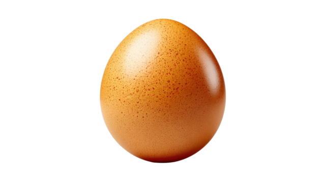 Egg's Golden Appearance: An egg shows its natural form, with warm, golden tones. This image focuses on simplicity and a raw ingredient