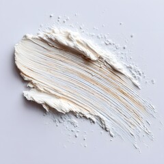 Creamy White Texture Against a Pale Background