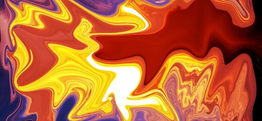 A blazing swirl of red, yellow, and orange bursts into light at the center, like a star in fusion. This banner evokes passion, raw energy, and inner fire. A chromatic dance that ignites the eye