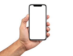 Person holding a digital device with a bright screen against a dark background