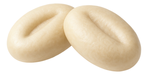 Thick millet porridge in a terracotta bowl, accented with a pat of melting butter in the center.