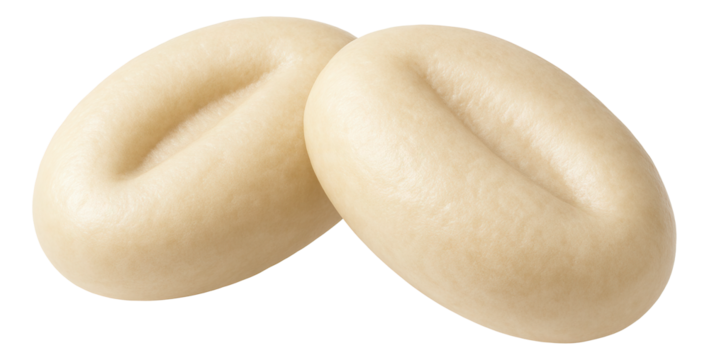 Thick millet porridge in a terracotta bowl, accented with a pat of melting butter in the center.