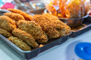 Cassava tangles, Salvadoran street food