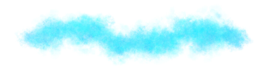 Light blue smoke or fog wave with transparent background, resembling mist or dust trail in motion. Great for visual effects, motion graphics, presentations, overlays and creative compositions
