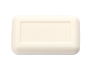 Cream-colored rectangular bar with rounded edges on a dark backdrop, studio shot