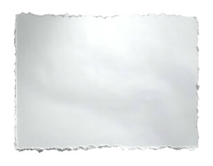 Obraz premium Torn, textured paper with irregular edges. Soft lighting and subtle gradients create depth