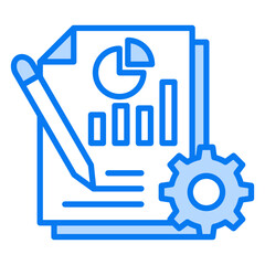 Fototapeta premium Project Icon