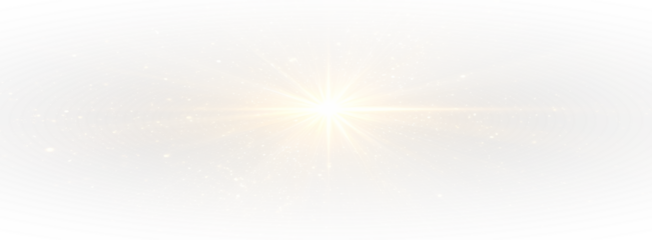 Magical star PNG glowing light effect.