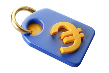 dollar sign on white