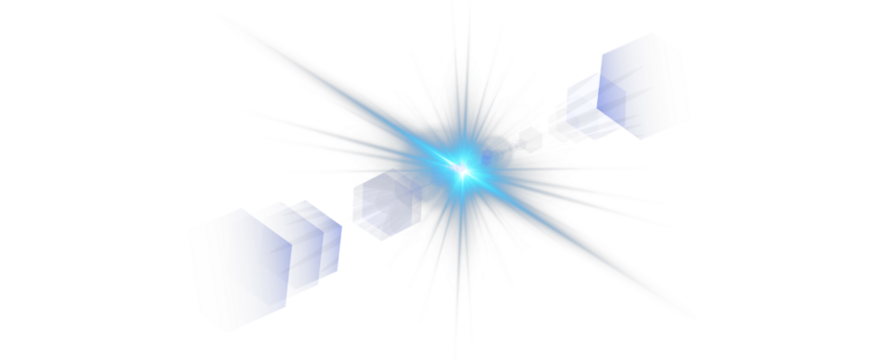 Cyan sparkle PNG with radiant beams and luminous highlights. Bright flares create elegant futuristic effects. Perfect for digital design, abstract visuals, or neon compositions.